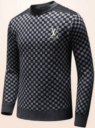 louis vuitton mens sweaters|louis vuitton damier sweater.